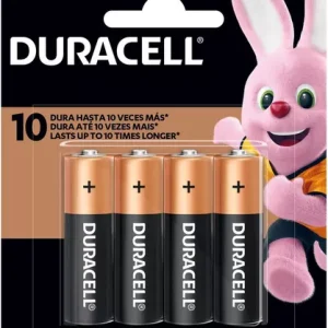 Pilha Alcalina Duracell Pequena AA - BT 4 UN